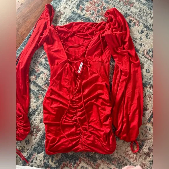 Im selling a red mini dress. - Picture 2 of 2